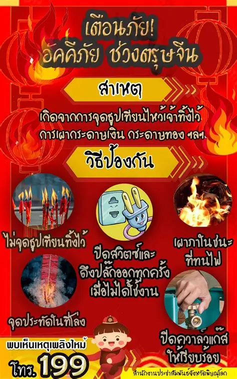 ตรุษจีนปีนี้ เฮงด้วย ปลอดภัยด้วย!